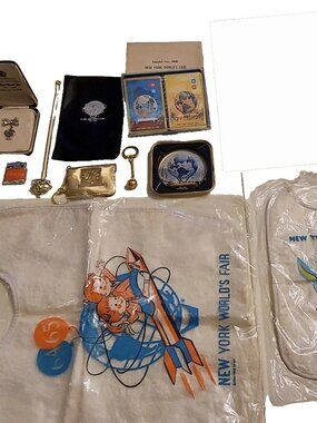1964-65 New York World's Fair Collectable Souvenirs - Bundle Lot of 11 Items